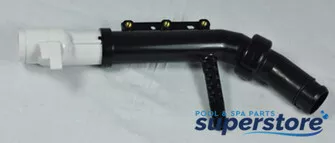 9-100-1001 Zodiac/Polaris Feed Pipe Assy, Zodiac Polaris 360, Black