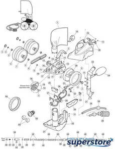 9-100-1200 Zodiac/Polaris Backup Valve, Zodiac Polaris 360, In-Line